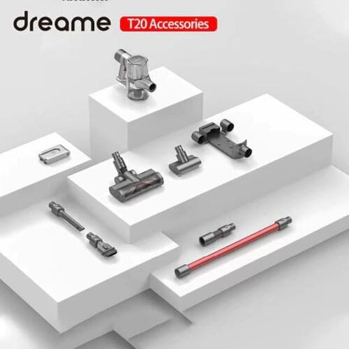 Original Dreame T20 Replacement Handheld Cordless Vacuum Cleaner Cleaning Hepa Filter Mop Cloths Rolling Brush Parts Accessories