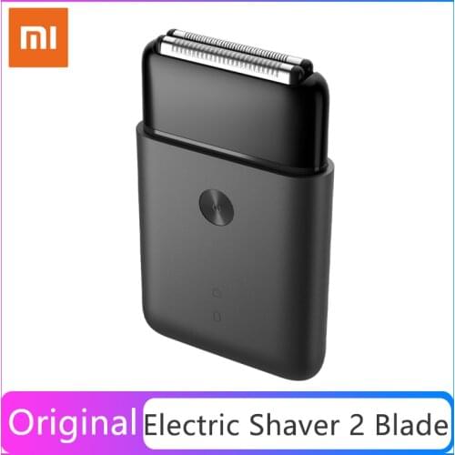 Original Xiaomi Mijia Electric Shaver 2 Blade Shaver USB Rechargeable Smart Mini Wet Shaving Washable Beard Trimmer Mens Travel