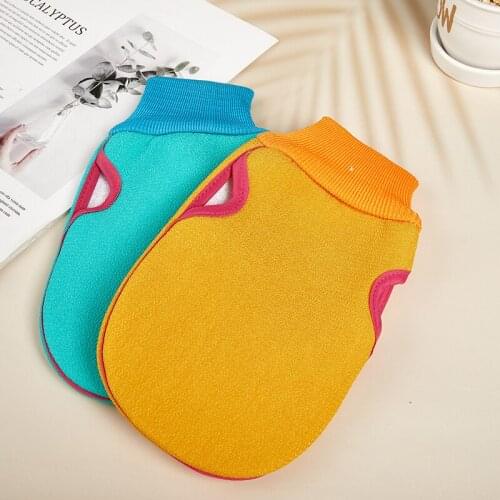 Exfoliating Gloves SPA Exfoliator Scrub For Bath Shower Exfoliation Mitt Body Scrubber Dead Skin Remover Mitt For Women Men