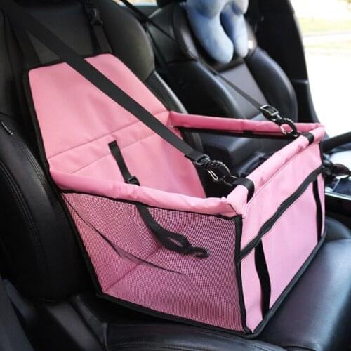 Pet Carrier for Dogs Cats Car Seat Pad Safe Breathable Mesh Bag for Dog Car Travel Pet Car Seat Carrier Protector for Cat Dogs