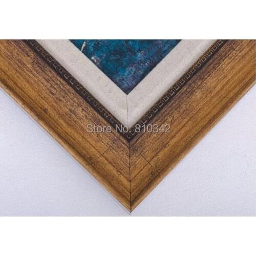 Modern wooden Frame for oil paintings and prints photo frame for pictures