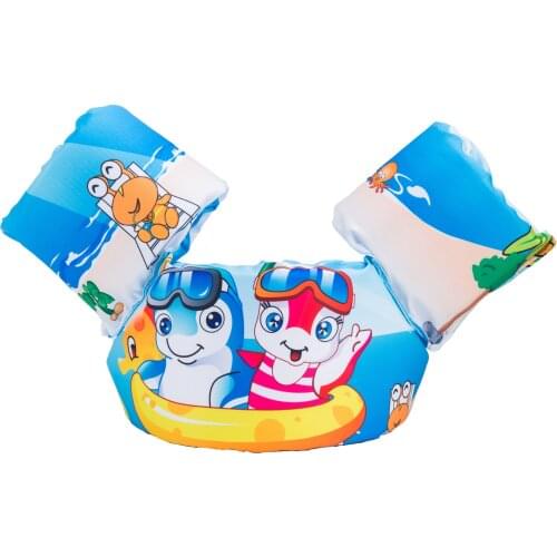 New children cartoon life jacket buoyancy vest arm foam life buoy