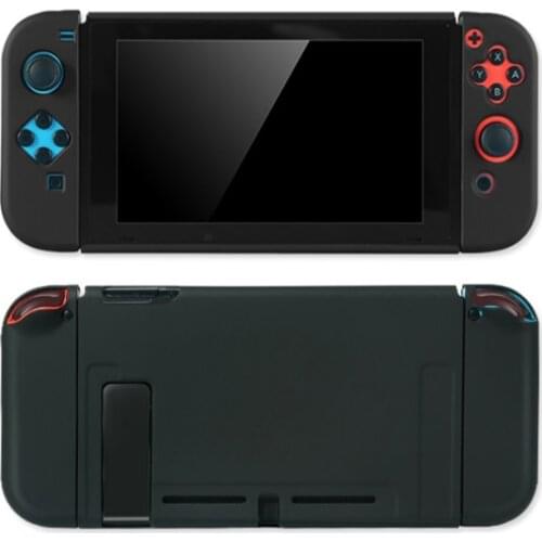 For Switch Host Plastic Split Protective Case Shell Cover Solid Color 17cm x 11cm x 3cm Solid color hard plastic armor case
