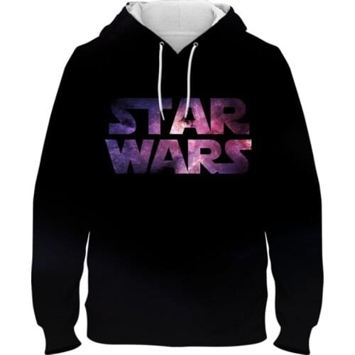 Star Wars Logo Hoodies Men Women Children Fashion Darth Vader 3D Print Sweatshirt Streetwear Casual Cool Pullover Tops Clothing