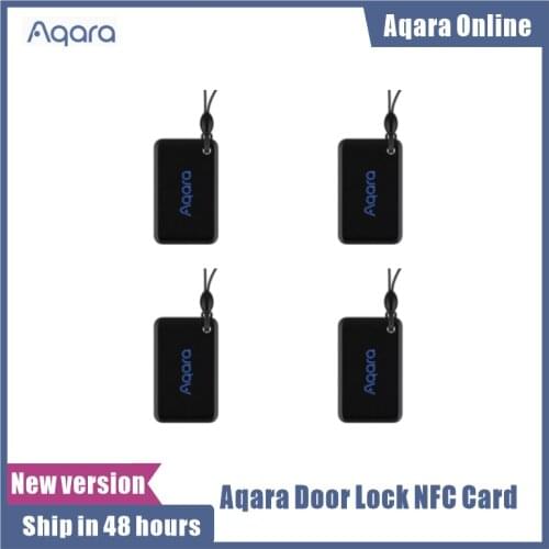 2021 Newest Aqara Smart Door Lock NFC Card Support Aqara Smart Door Lock N100 N200 P100 APP Control EAL5+ Chip For Home Security