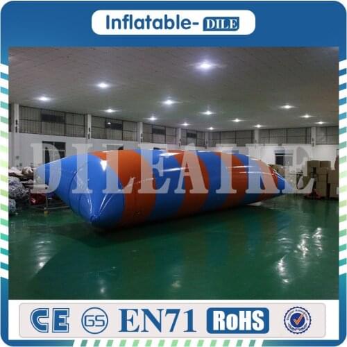 Top Quality 8x3m inflatable water catapult blob/inflatable water blob jumping bag inflatable jumping pillow(800x300cm)