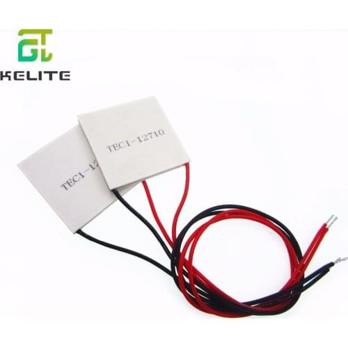 Wholesale-New 10pcs TEC1-12710 DC12V 10A Thermoelectric Cooler Peltier 40*40*3.2MM Best prices +TIEGOULI! TEC1 12710
