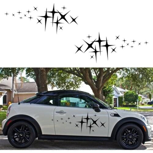 43*120CM 2x Star (one for each side) Graphic Camper Van RV Trailer Truck Motor Home Vinyl Graphics Kit Decals Car Door Stickers