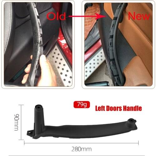 ABS Car Front Rear / Left Right Interior Door Handle Inner Panel Pull Trim Cover For BMW E70 E71 X5 X6 2007-2013 Car Styling