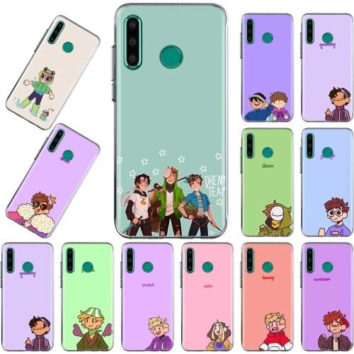 Dream Smp Phone Case For Huawei Y6 Y7 Y8 Y9 2019 TPU Cover For Y5p Y6p Y8p Y9a Y7a Transparent Silicone Shell