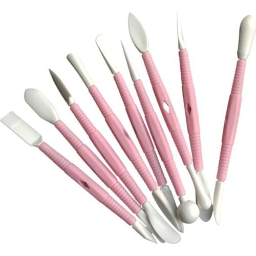 4-14pcs Plastic Clay Sculpting Set Cake Decorating Tools Set for Shaping Clay Playdough Tools Toys Polymer Modeling Clay Tools