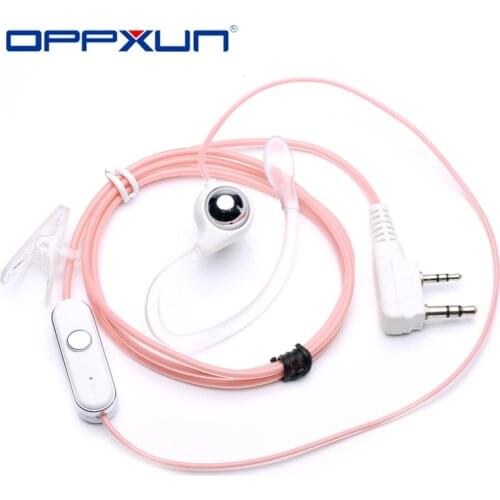 OPPXUN Headset Earpiece Earphone for Kenwood Baofeng TK3207 UV5R 888S Walkie Talkie