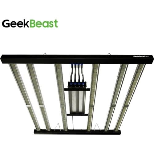 Geekbeast Pro Growth Kit 630w 1512PCS LM301H Mix 72pcs Cree Full Spectrum 6 Bars Uv Ir LED Plant Growing Lamp