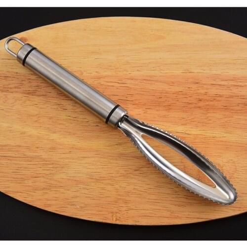 Stainless Fish scales Scraping Graters Fast Remove Fish Cleaning Peeler Scraper fish bone tweezers kitchen accessorie tool gadge
