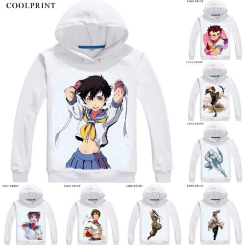 Fighting Game Kasugano Sakura Stanley Artgerm Classic Anime Cosplay Custom Pullover Sweatshirt Hoodie Classic Printed Fashion