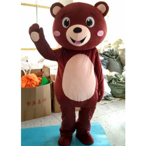 Bear Mascot Costume Suits Adult Cosplay Party Game Dress Outfits Cartoon Appearl Halloween Birthday Cosplay