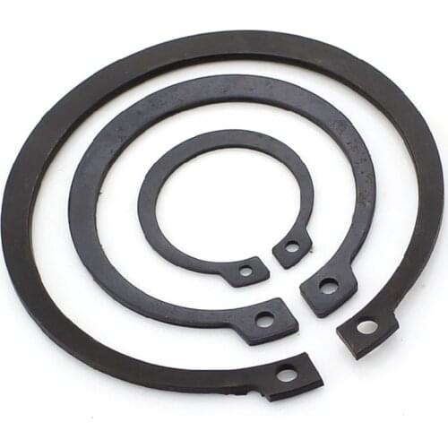 M8 M9 M10 M11 M12 M13-M75 GB894 Circlips For Shaft 65 Manganese Steel Shaft Retaining Ring Bearing Retainer Circlip