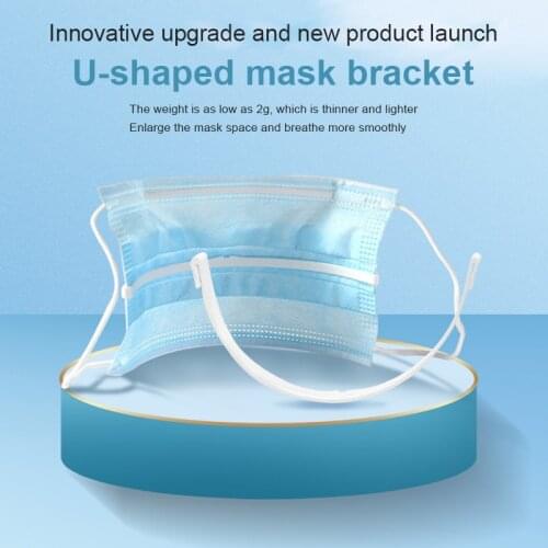 New Silicone Anti-Fog Mask Support Strip For Mouth Face Cover Bracket Protection Strip Inner Support Frame Mask Holder