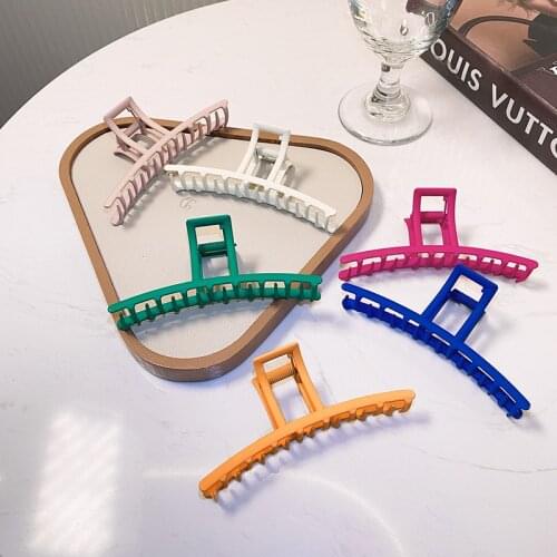 New Metal Candy colorshairpin Women Texture Minimalist Metallic Hairs Bun Ornament girl Summer Hair Bun Hair Fixed Decoration