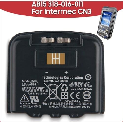 Original Replacement Battery 8.9Wh AB15 318-016-011 For Intermec CN3 Mobile Handheld Computer Batteries