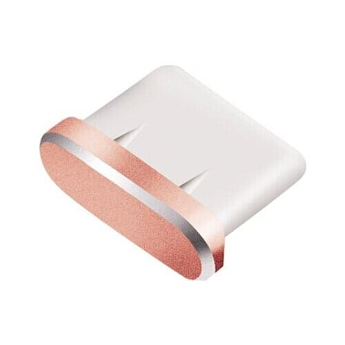 Type-c Dust Plug Aluminium Alloy Type C Port Jack Mobile Phone USB-C Charging Stopple for Xiaomi 6 Mi5 Mi6 Huawei P9 P10
