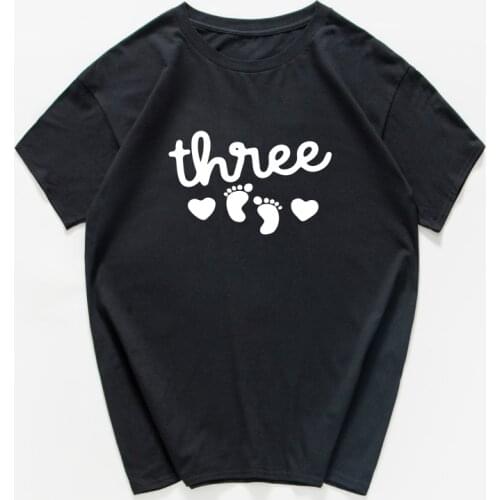 Three babies graphic funny T Shirt men letter print summer t-shirt men loose streetwear 130kg can wear oversize tee shirt