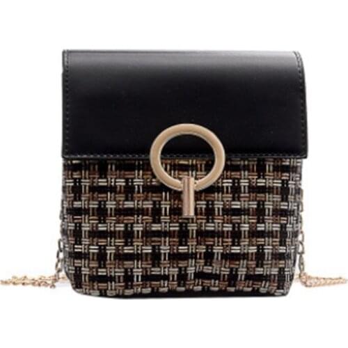 Womens Rattan Woven Straw Bag Shoulder Bags Crossbody Summer Retro Beach Bag /BY