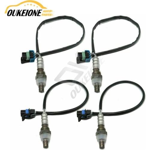 234-4243 234-4337 4pcs Oxygen Sensor Front Rear for 2007 2008 2009 Hummer H3 H3T Chevrolet Colorado GMC Canyon 5.3L Auto Parts