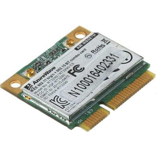 AW-NB087H Ralink RT3290 Chipset IEEE 802.11 b/g/n 150Mbps with Bluetooth 3.0HS Half Size MINI PCIe Wireless Wi-Fi Card WLAN