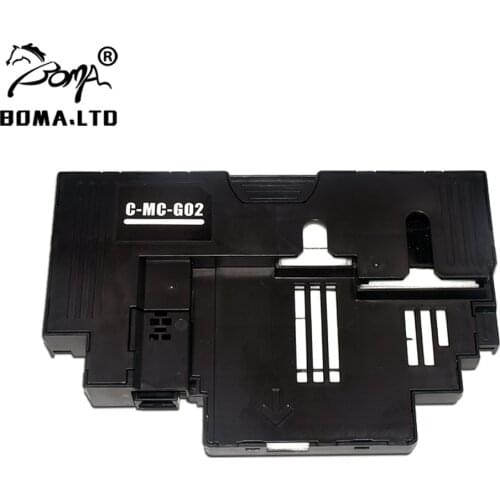 BOMA.LTD 1PC NEW MC-G02 MC G02 Waste Ink Maintenance Box Tank For Canon G3860 G3821 G3820 G2860 G2820 G1820 Printer