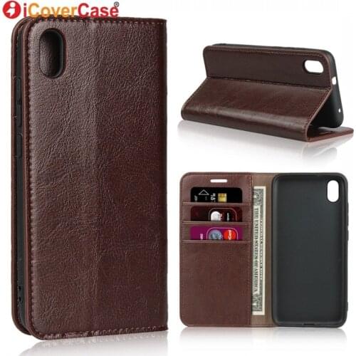 Phone Case For Xiaomi Redmi 7A Wallet Cover Genuine Leather Coque for Xiaomi Redmi 7A Cases Book Coque Capinha Hoesje Card Slots
