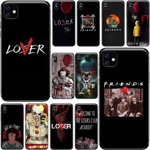 New Movie It Losers Club Lover Phone Case for iPhone 11 12 pro XS MAX 8 7 6 6S Plus X 5S SE 2020 XR Luxury brand shell