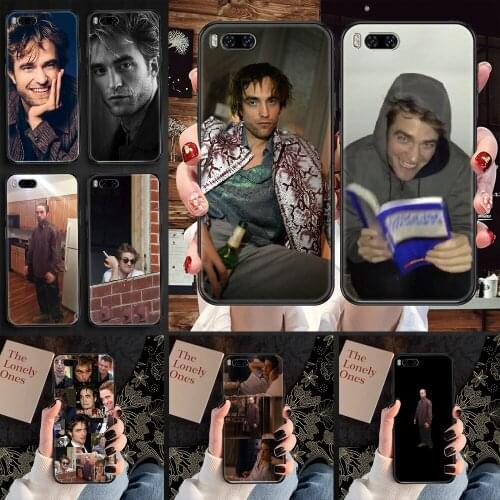 Robert Pattinson Standing Meme Phone case For Xiaomi Mi Max Note 3 A2 A3 8 9 9T 10 Lite Pro Ultra black silicone bumper fashion