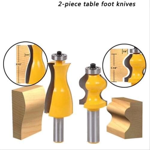 Woodworking table and chair foot knife jewelry box edge cutter table leg knife armrest cutter engraving machine woodworking mill
