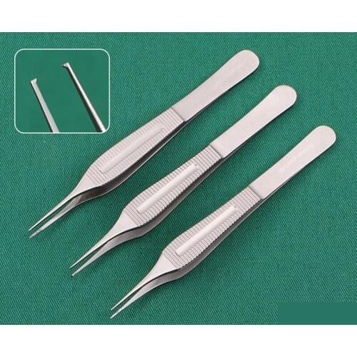Edison hook nose augmfication comprehensive tweezers fine ophthalmic double eyelid special instrument Adson tweezers