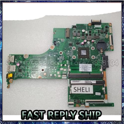 SHELI For HP 14-ab series Motherboard with A8-7410 CPU DA0X22MB6D0 810972-001 810972-501