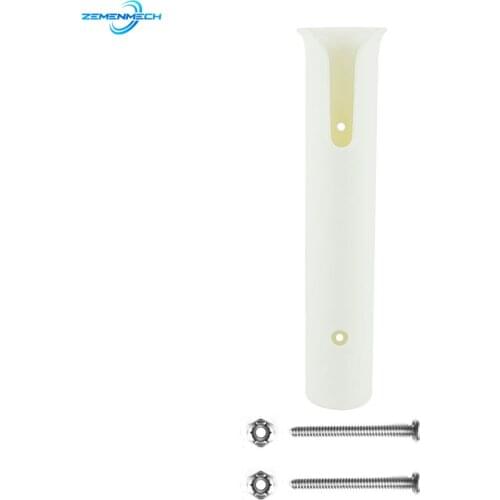 Plastic Fishing Rod Rack Holder Portable Lightweight Fishing Tackles White Accessories Durable Tube Mount Stand For Fishing Rod