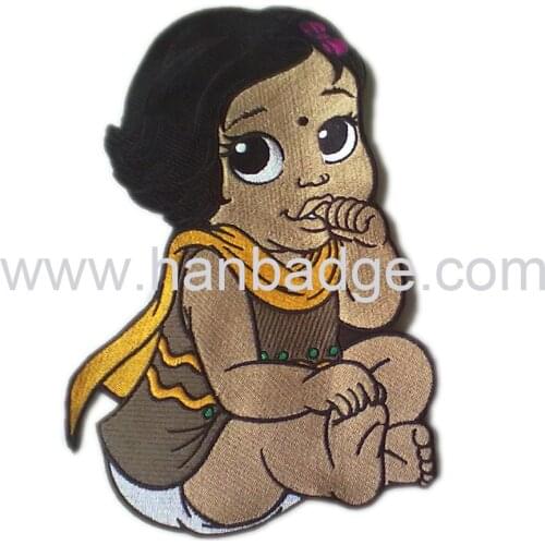 Custom Chenille Patch Embroidered Badge Emblem Patches with Your Customized Animal Embroidery Logo