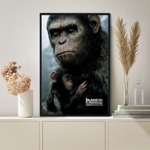 Dawn Of The Planet Of The Apes Movie Poster Canvas Print Wall Painting Home Decoration