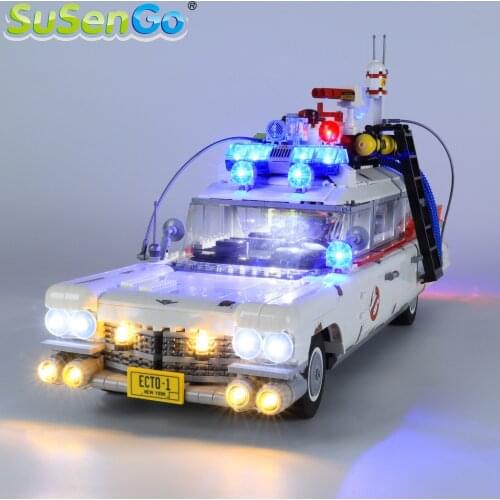 SuSenGo LED Light Kit For 10274 Ghost Busters ECTO-1, (Model Not Included)