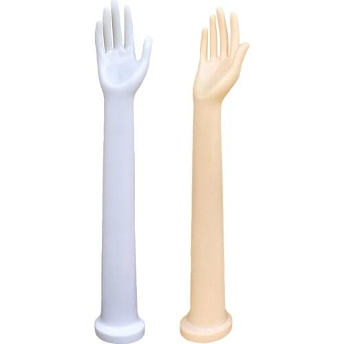 Female Mannequin Hand, Bracelet Jewelry Display Stand, Finger Form, Glove Rings Bangle Holder for Jewelry Organization