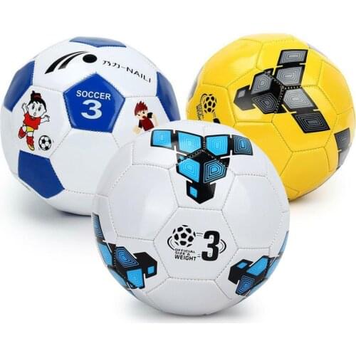 1 PC Children Soccer Balls Soccer Ball Football Amateur Training Football Size 3 Machine Front Football
