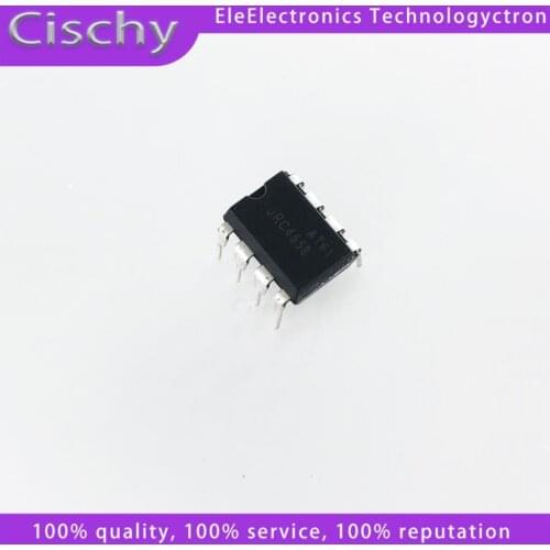 10PCS JRC4558 4558 4558D JRC4558D DIP-8