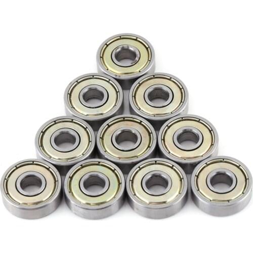10pcs/set 698ZZ 626ZZ Ball Bearings ABEC-5 8x19x6mm Steel Miniature Ball Bearing