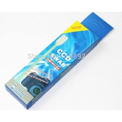 6PCS/Pack Wet Sensor Cleaner CMOS CCD SWAB for D-SLR,Filters, Optics lens,LCD FOR Camera Cleaning PAD CCD/CMOS SWAB