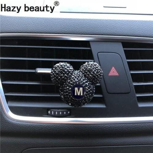 26 English letters Automotive Solid Perfume clip for air conditioner outlet Car fashion accessories Car Air Freshener Perfumes