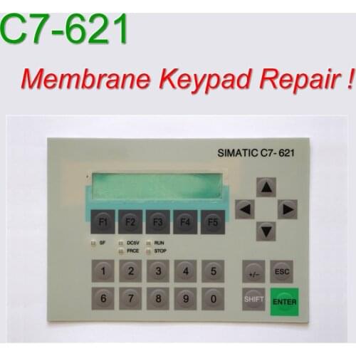 C7-621 6ES7621-1AD01-0AE3 Membrane Keypad for HMI Panel repair~do it yourself, Have in stock