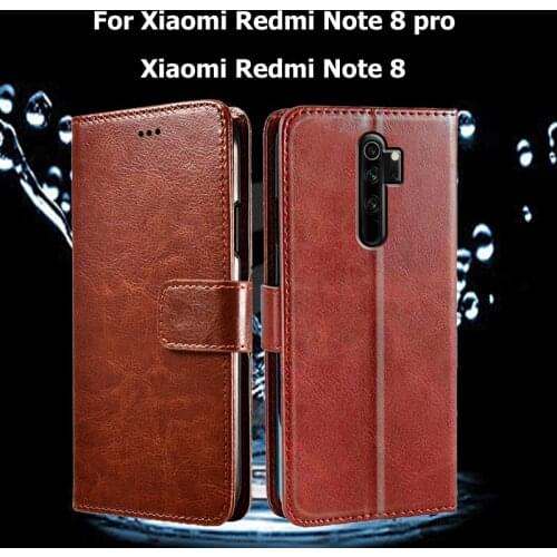 Phone Case For Xiaomi Redmi Note 8 pro Flip Case For Xiaomi Redmi Note 8 8pro Coque Funda 3D Pattern Leather Wallet Cover Capas