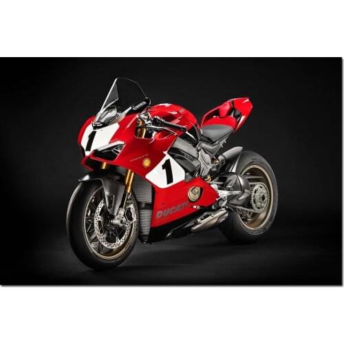 Ducati Panigale V4 Sport Bike Poster Wall Art Canvas Painting Wall Picture For Living Room Decor