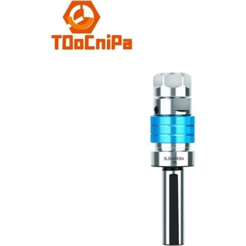 Two-way floating telescopic tapping telescopic floating chuck tap clamp CNC lathe telescopic tapping tool holder SL16-VER16-70